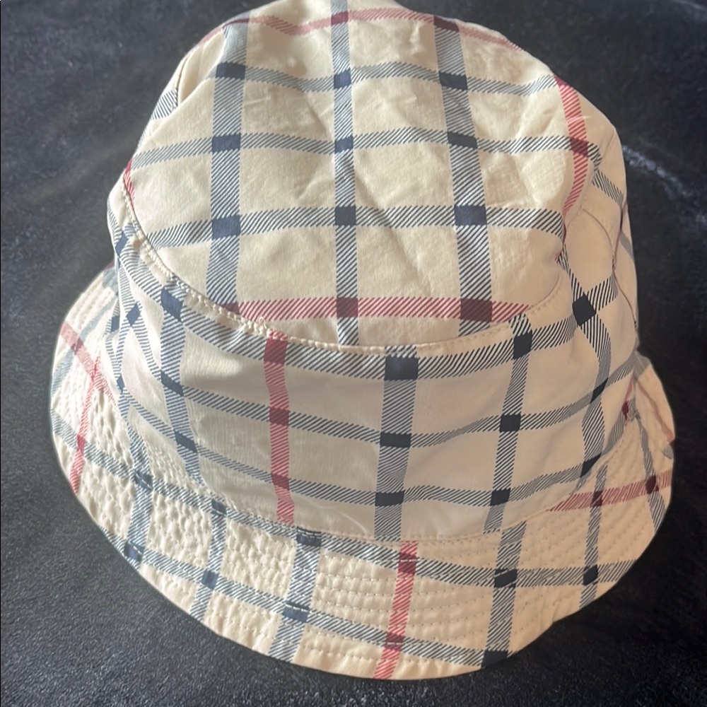 EUC Brooks Brothers Reversible Plaid Bucket Hat